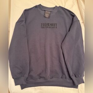 NWT Taylor Swift Eras Tour Blue Crewneck